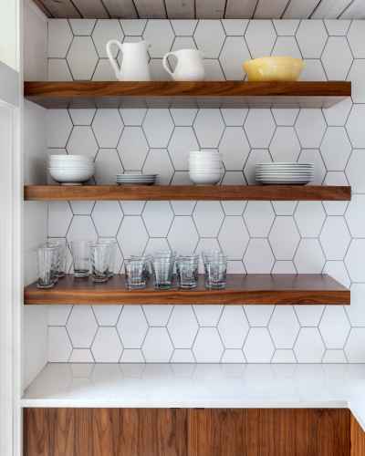 Create an Accent Wall with Subway Tiles