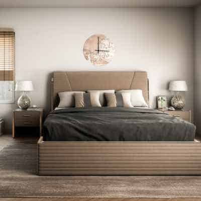 Scandinavian-inspired modern bedroom