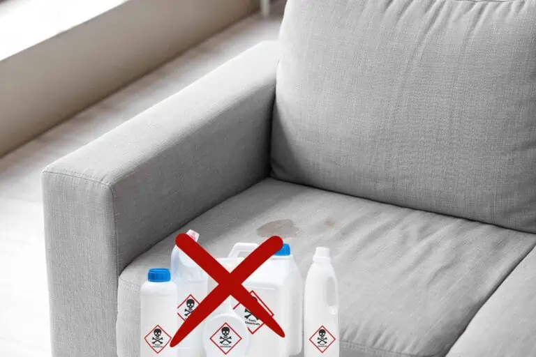 Avoiding harsh chemicals that can damage fabric