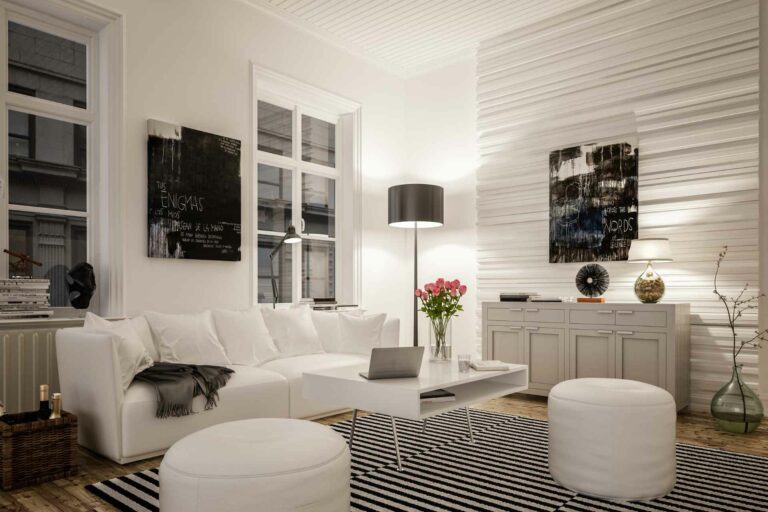 Showcasing Black and White Living Room Ideas
