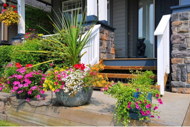 Front Porch Flower Ideas: Make Your House Stand Out